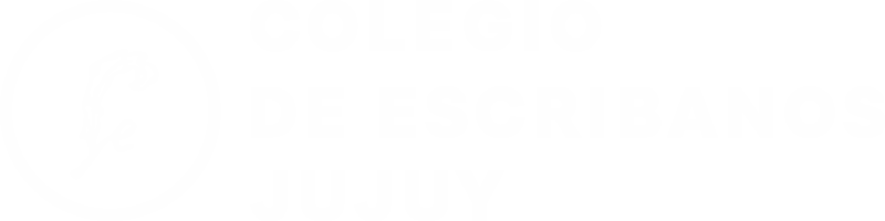 Logo del colegio de escribanos de Jujuy
