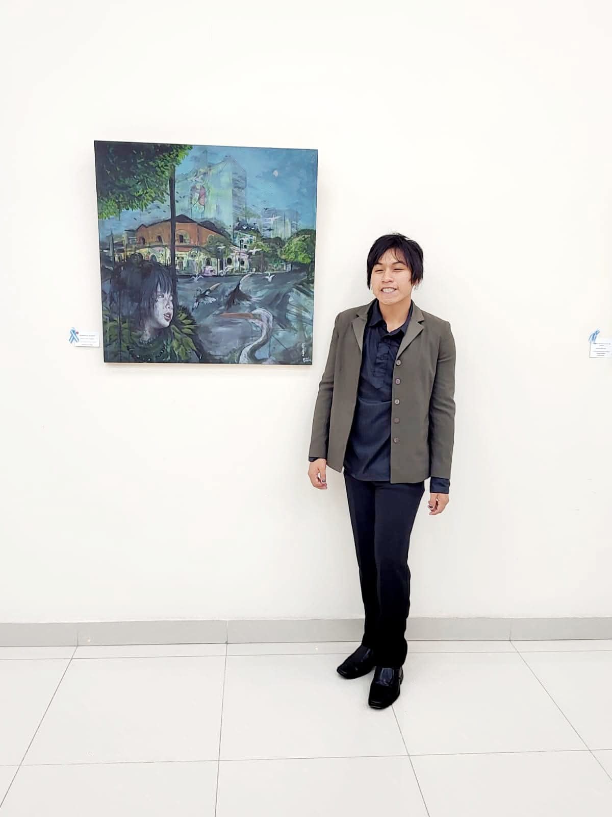 Premio Mención de Honor: Obra: Guarany en la ciudad. -Artista: Aaron Gustavo Ariel Ibarra  