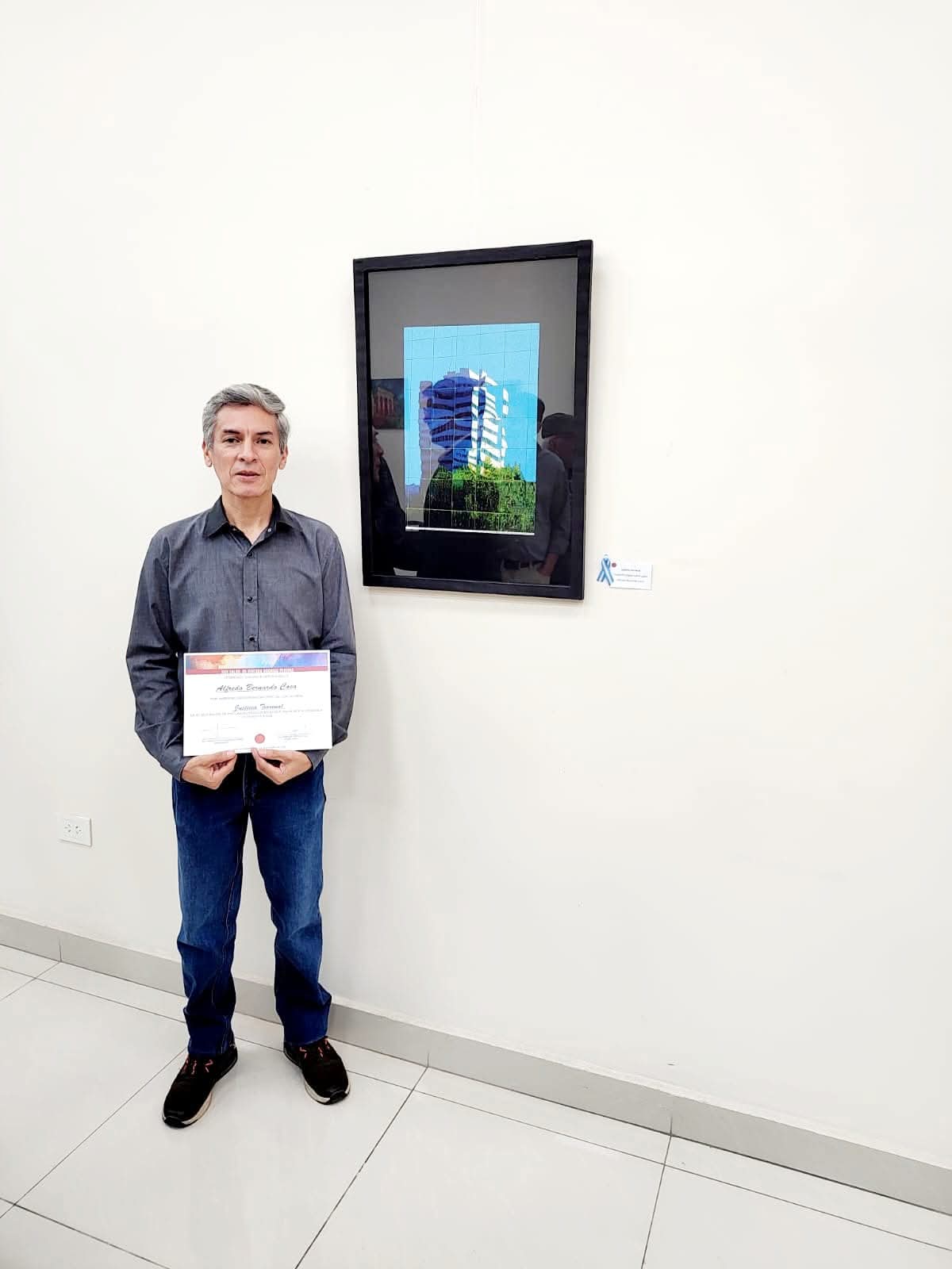 Premio Mención Especial: Obra: Justicia Terrenal -Artista: Alfredo Bernardo Coca