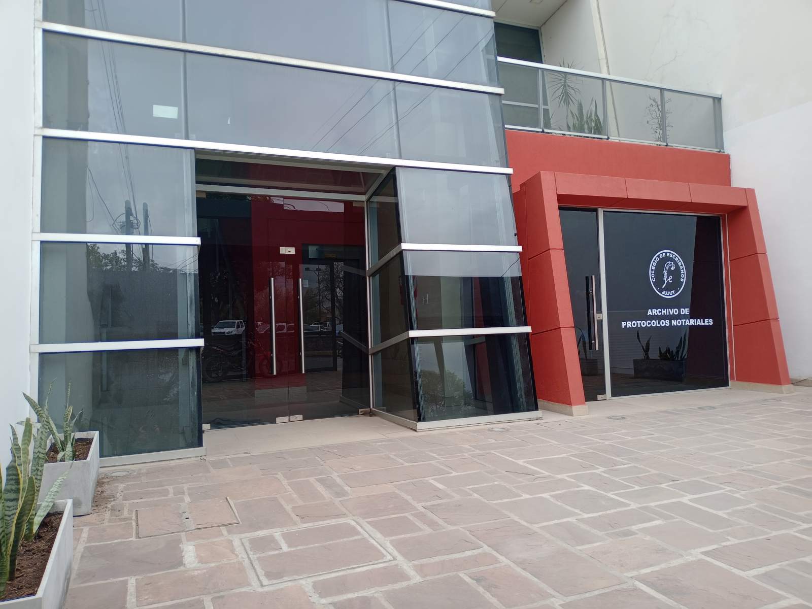 Frente de Archivo de protocolos del Colegio de Escribanos de Jujuy